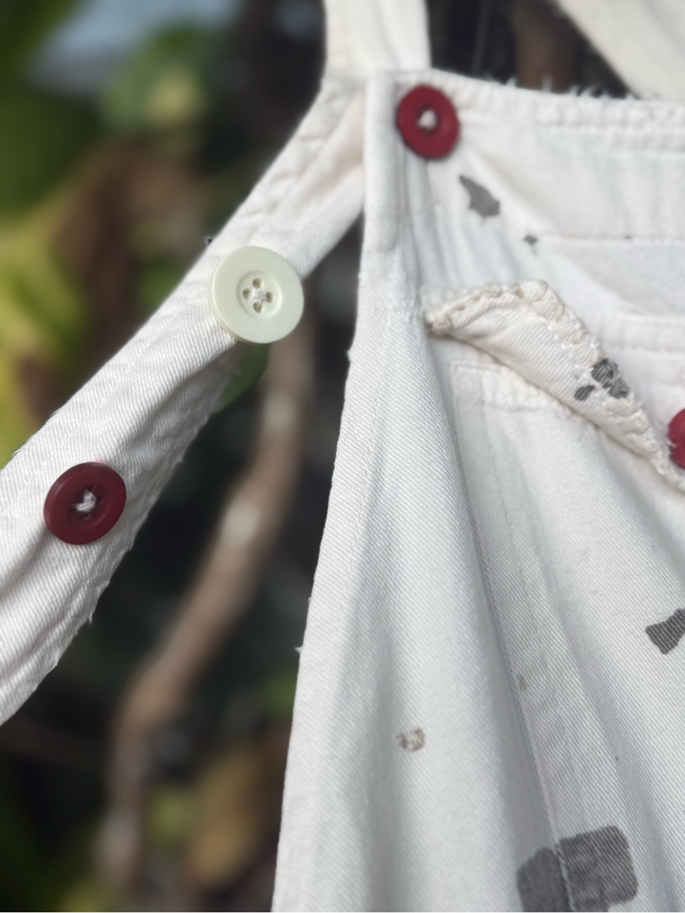 Magnolia Pearl Painter's Overalls with 'STARCHILD' - Picture 5 of 10